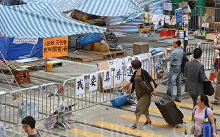 雨傘運動期間訪港遊客增逾一成（多圖）
