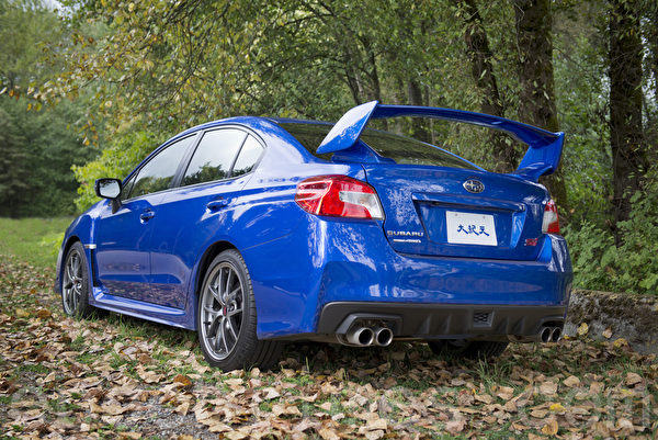 2015 Subaru WRX STI。(大宇/大纪元) 2015 Subaru WRX STI。(大宇/大纪元)