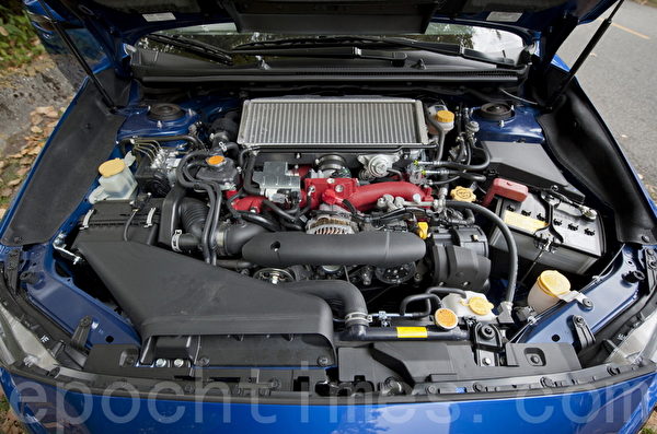 2015 Subaru WRX STI。(大宇/大纪元) 2015 Subaru WRX STI。(大宇/大纪元)