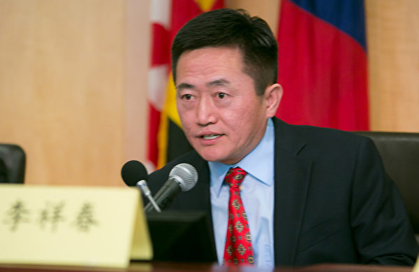 全球退黨服務中心發言人李祥春(李莎/大紀元) 全球退黨服務中心發言人李祥春(李莎/大紀元)