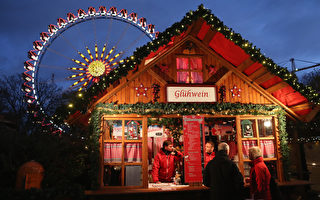 组图：圣诞将至 德国集市节日气氛浓郁