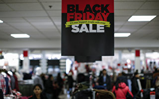 組圖：黑色星期五提前 感恩節掀購物潮