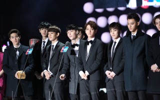 EXO获颁四大奖成为大赢家。（channel M提供）