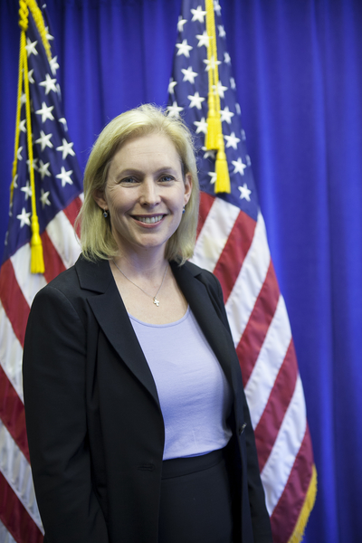 美國紐約聯邦參議員Kirsten Gillibrand。 (Samira Bouaou/Epoch Times) 美國紐約聯邦參議員Kirsten Gillibrand。 (Samira Bouaou/Epoch Times)