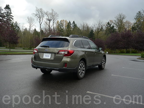 2015 Subaru Outback。(夏又容/大纪元) 2015 Subaru Outback。(夏又容/大纪元)