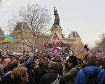 法国人同心捍卫言论自由 拒绝野蛮残暴
