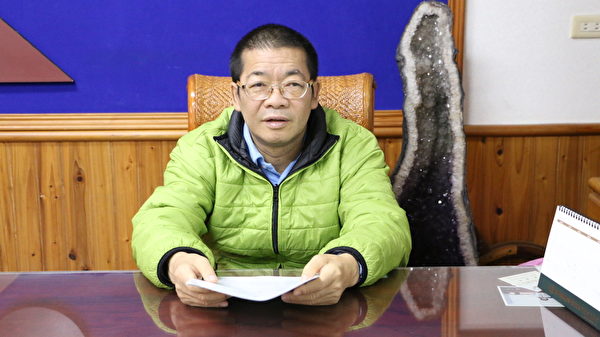 甲乙织造董事长林威福。(图:甲乙织造提供) 甲乙织造董事长林威福。(图:甲乙织造提供)