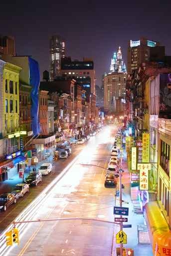 纽约唐人街。（fotolia）