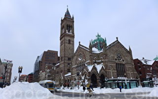 組圖：暴風雪過後的波士頓市區