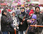 组图：纽约中国城欢度中国新年
