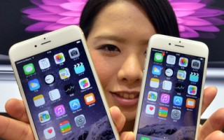iPhone6大萤幕夯 苹果夺回霸主