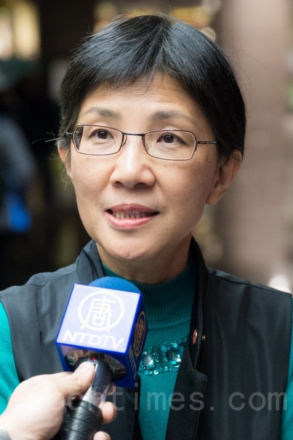 台湾法轮大法学会理事长张锦华表示,法轮功揭露中共对人权的漠视,盼台湾人了解真相,一同发挥良知。(陈柏州/大纪元) 台湾法轮大法学会理事长张锦华表示,法轮功揭露中共对人权的漠视,盼台湾人了解真相,一同发挥良知。(陈柏州/大纪元)