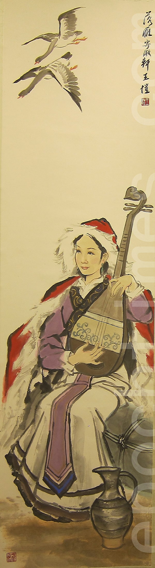 「王愷創作大展」臺國父紀念館隆重推出 昭君出塞(5) 願作塞外胡婦 | 和親 | 王昭君