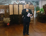 慈济美国总会17日召开记者会,副执行长葛济舍(图)澄清美国投资是当地募善款,非台湾本会提供。(中央社)
