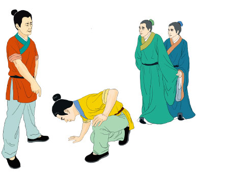 韓信能忍跨下之辱,成全漢家四百年江山。(大紀元圖片) 韓信能忍跨下之辱,成全漢家四百年江山。(大紀元圖片)
