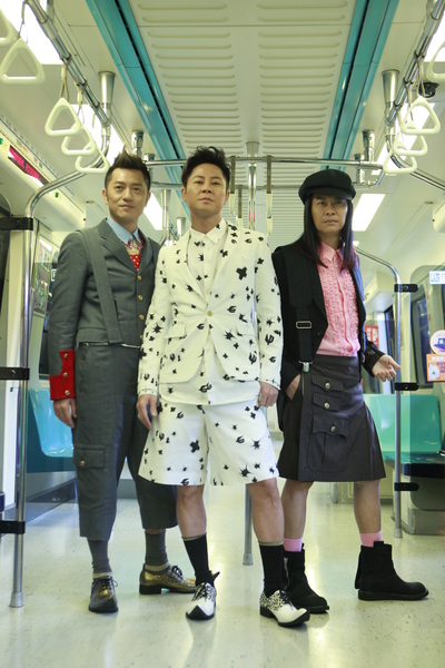 草蜢代言台北街舞大賽,變身型男拍攝宣傳短片。(公關提供) 草蜢代言台北街舞大賽,變身型男拍攝宣傳短片。(公關提供)