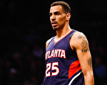 NBA老鷹隊球員塞弗洛薩(Thabo Sefolosha)。(Alex Goodlett/Getty Images)
