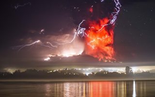 組圖：卡爾布科火山爆發 智利發布紅色警戒