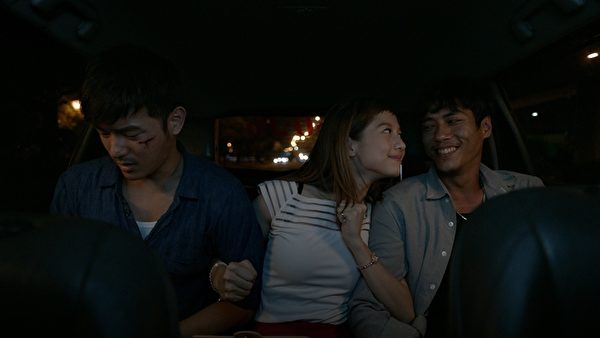 《菜鳥》劇照,左起為宥勝、簡嫚書、莊凱勛。(台北電影節提供) 《菜鳥》劇照,左起為宥勝、簡嫚書、莊凱勛。(台北電影節提供)