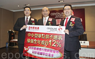 中原：香港楼价年内仍有5%上升空间