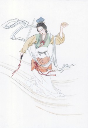 仕女图 (高清晰图)