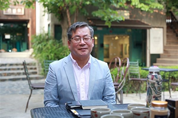 韩国“玄米里胚芽”品牌总经销张东值董事长。(全宇/大纪元) 韩国“玄米里胚芽”品牌总经销张东值董事长。(全宇/大纪元)