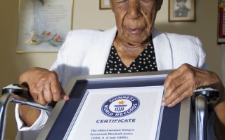 全球最长寿老妇人庆祝116岁生日