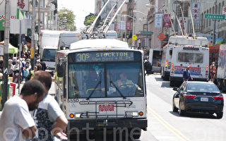 司机短缺 旧金山公交服务受影响