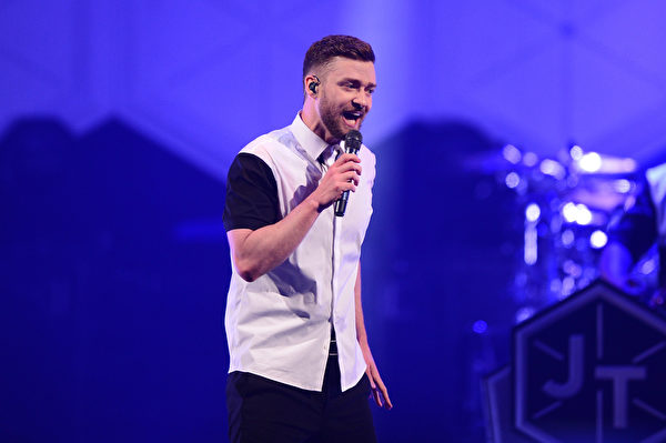 美国流行歌手贾斯汀‧提姆布莱克(Justin Timberlake)。(Stephen Lovekin/Getty Images for M2M Construction) 美国流行歌手贾斯汀‧提姆布莱克(Justin Timberlake)。(Stephen Lovekin/Getty Images for M2M Construction)