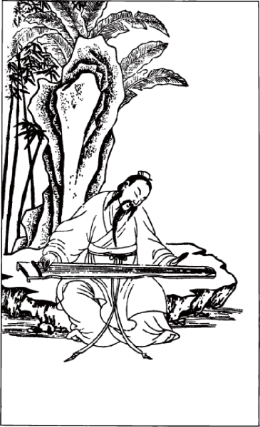 「獨坐幽篁裡,彈琴復長嘯。深林人不知,明月來相照。」(大紀元資料圖片) 「獨坐幽篁裡,彈琴復長嘯。深林人不知,明月來相照。」(大紀元資料圖片)