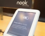图为邦诺书店(Barnes & Noble)推出的Nook电子阅读器。(Scott Olson/Getty Images)