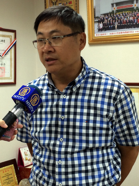 陈建铭议员表示声援诉江大潮,将引起国际社会的重视,让中共不敢为所欲为。(大纪元) 陈建铭议员表示声援诉江大潮,将引起国际社会的重视,让中共不敢为所欲为。(大纪元)