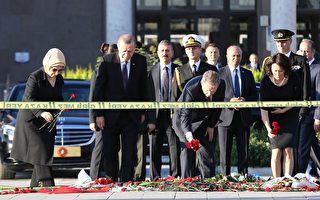 土耳其連環爆  總統現場悼罹難者