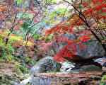 組圖：韓國北漢山國立公園 秋景美不勝收