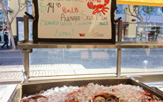 螃蟹体内毒素超标 加州捕蟹季推迟
