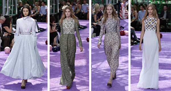 2015/2016巴黎秋冬高級定制時裝週一覽之迪奥(Christian Dior)(大紀元合成/Getty Images) 2015/2016巴黎秋冬高級定制時裝週一覽之迪奥(Christian Dior)(大紀元合成/Getty Images)