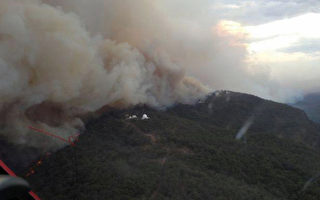澳洲山火圣诞日失控 已烧毁103所房屋