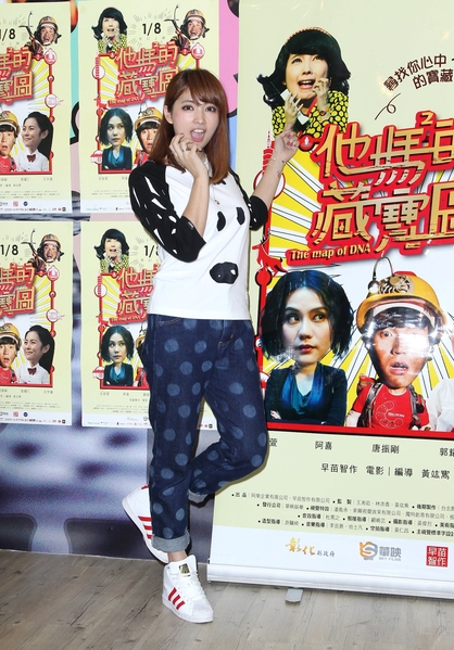阿喜在《他媽²的藏寶圖》有相當喜感的演出。(公關提供) 阿喜在《他媽²的藏寶圖》有相當喜感的演出。(公關提供)