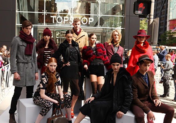 Topshop服饰零售店。(Barry Brecheisen/Getty Images) Topshop服饰零售店。(Barry Brecheisen/Getty Images)