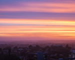 組圖：看澳洲 紫色夕陽