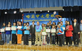 哈岗中文学校获全球汉字文化节5项首奖