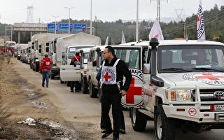 敘利亞被困城市居民吃樹葉 UN援助物資抵達