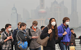 陰霾來襲 上海再陷空氣重度污染
