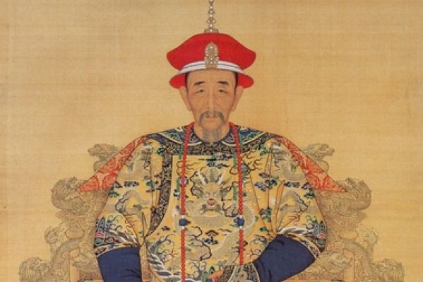 康熙大帝，宮廷畫家繪（維基百科公共領域）