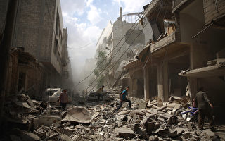 叙利亚政府军空袭后空气有臭味 疑使用化武