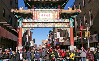 费城华埠新年舞狮游行 传统民俗受欢迎