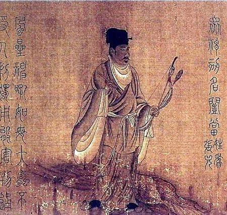 张僧繇《五星二十八宿神形图》局部,唐代摹本 。(网络图片)