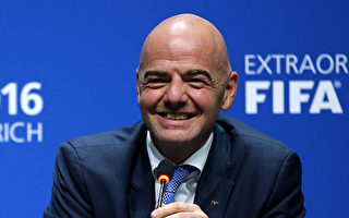 因凡蒂諾當選FIFA主席