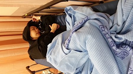 林明禎拍戲受傷花了近兩週才完全復原。(種子音樂提供) 林明禎拍戲受傷花了近兩週才完全復原。(種子音樂提供)