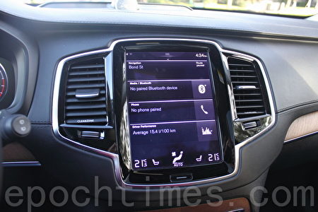2016 Volvo XC90 T6。〈李奥/大纪元〉 2016 Volvo XC90 T6。〈李奥/大纪元〉